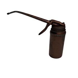 Antique Plews Oiler Can Made In USA PLEWS OILER CO. Finger Pump Trigger